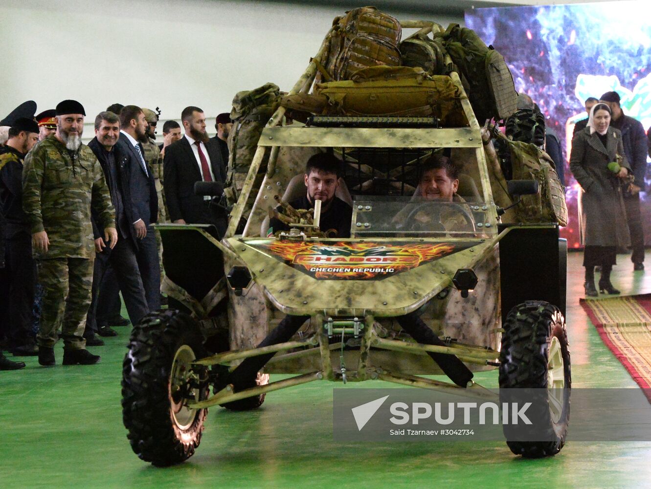 ChechenAuto plant in Argun, Chechen Republic