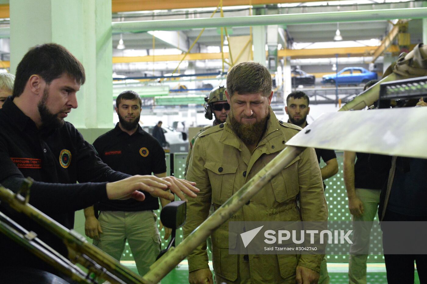 ChechenAuto plant in Argun, Chechen Republic