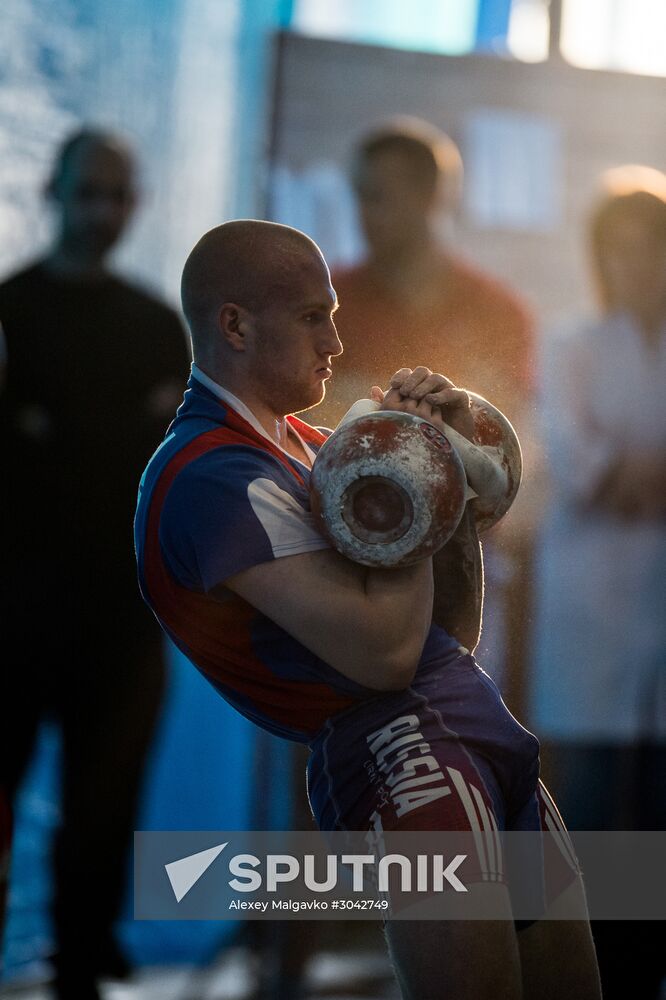 Siberian and Far Eastern Open Kettlebell Lifting Championship in Omsk