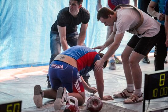 Siberian and Far Eastern Open Kettlebell Lifting Championship in Omsk