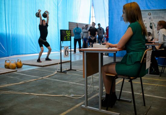 Siberian and Far Eastern Open Kettlebell Lifting Championship in Omsk