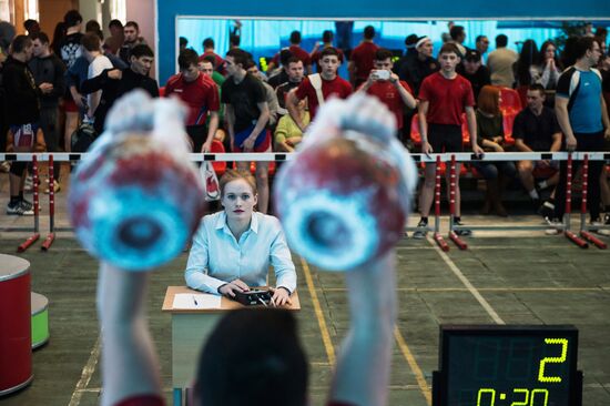 Siberian and Far Eastern Open Kettlebell Lifting Championship in Omsk