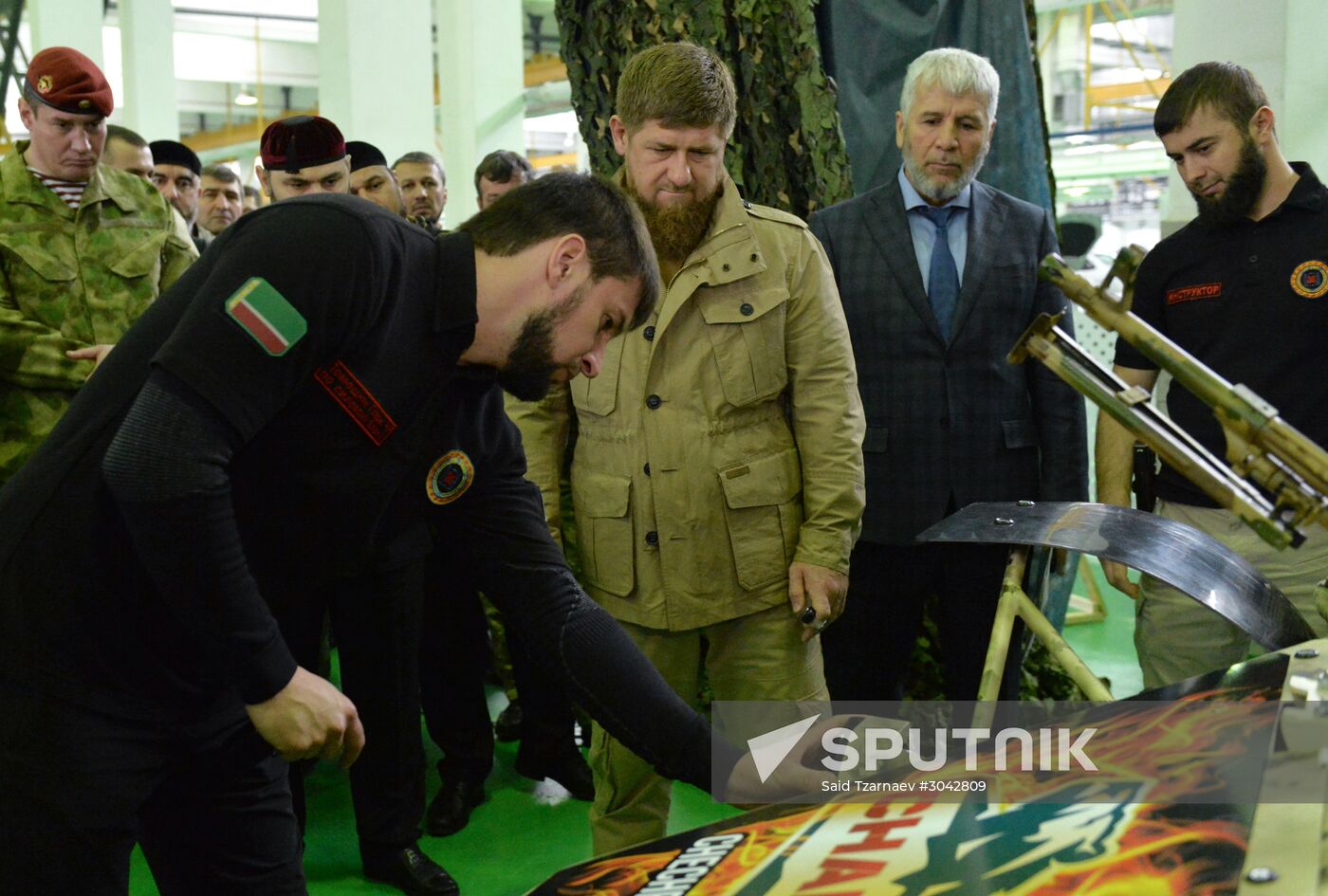 ChechenAuto plant in Argun, Chechen Republic