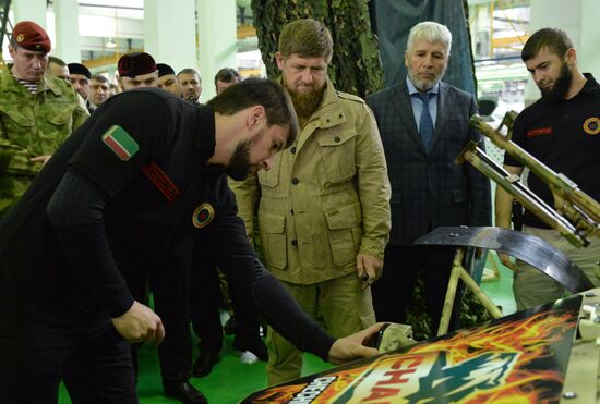 ChechenAuto plant in Argun, Chechen Republic