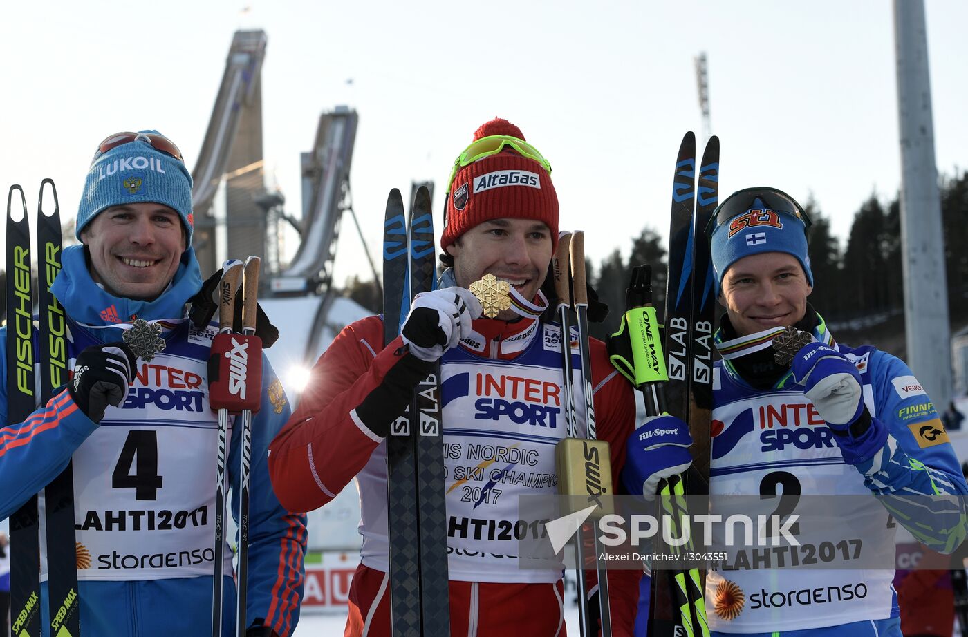 FIS Nordic World Ski Championships 2017. Men's mass start