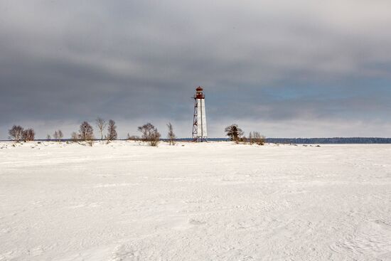 Lake Onega in Karelia