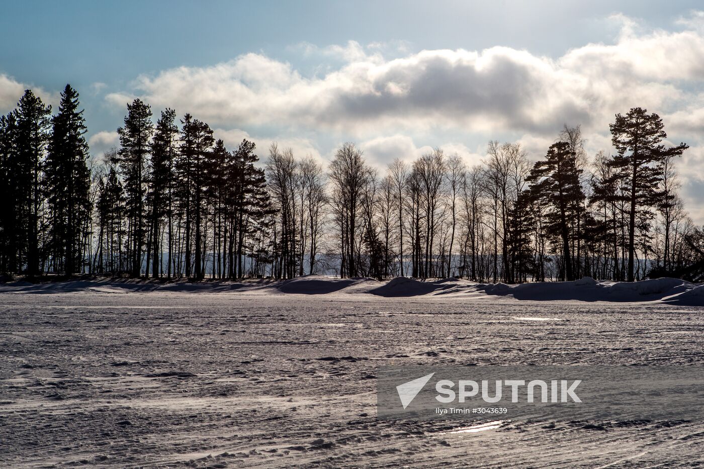 Lake Onega in Karelia