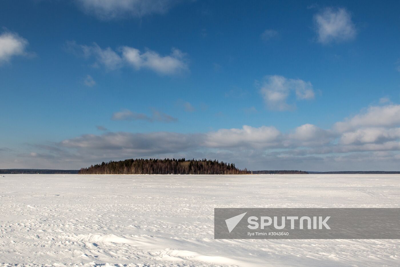 Lake Onega in Karelia