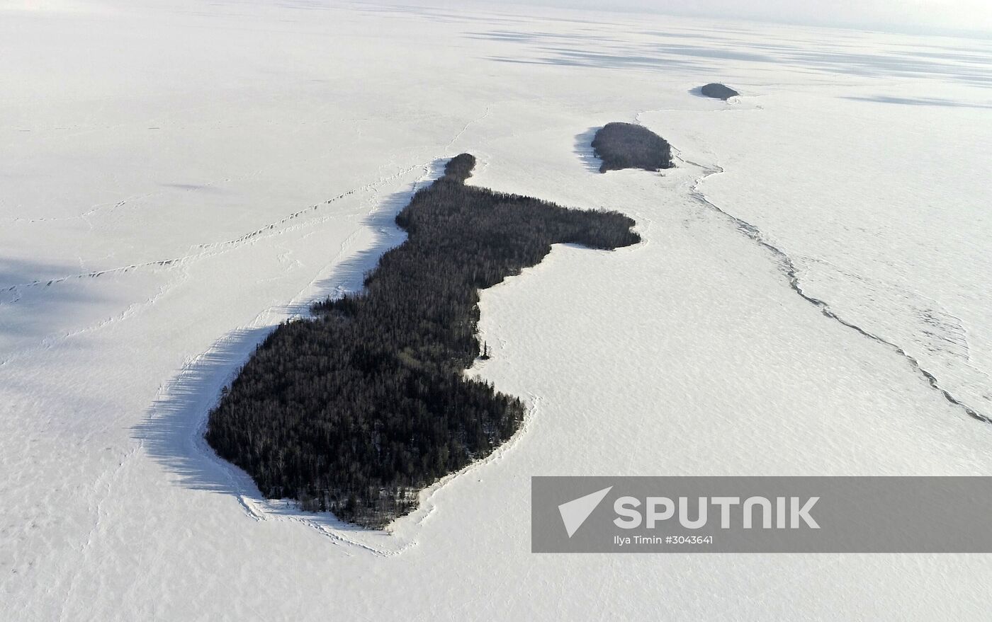 Lake Onega in Karelia