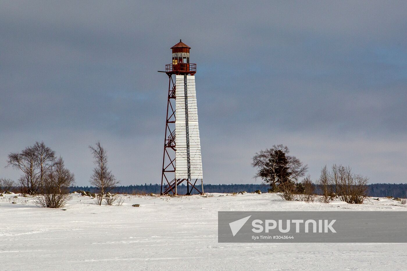 Lake Onega in Karelia