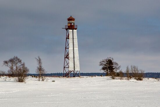 Lake Onega in Karelia