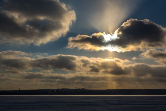 Lake Onega in Karelia