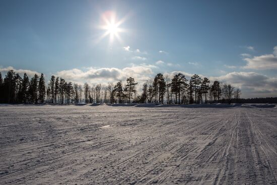 Lake Onega in Karelia