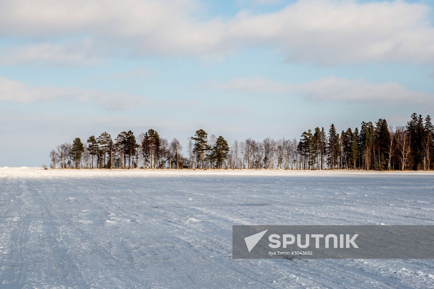 Lake Onega in Karelia