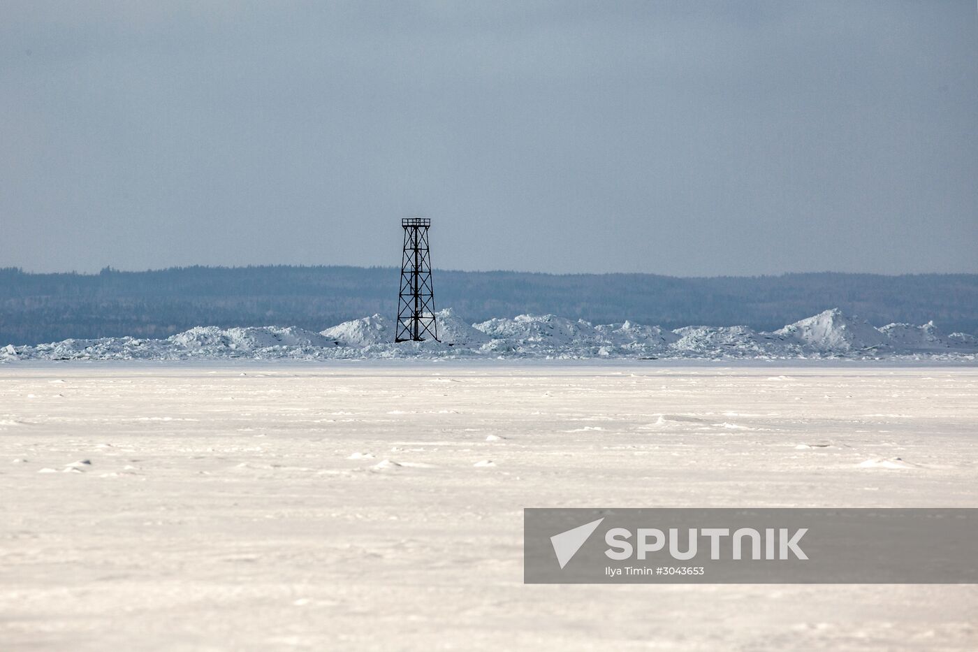 Lake Onega in Karelia