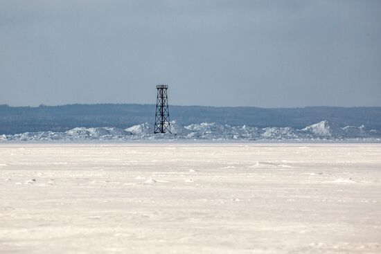 Lake Onega in Karelia