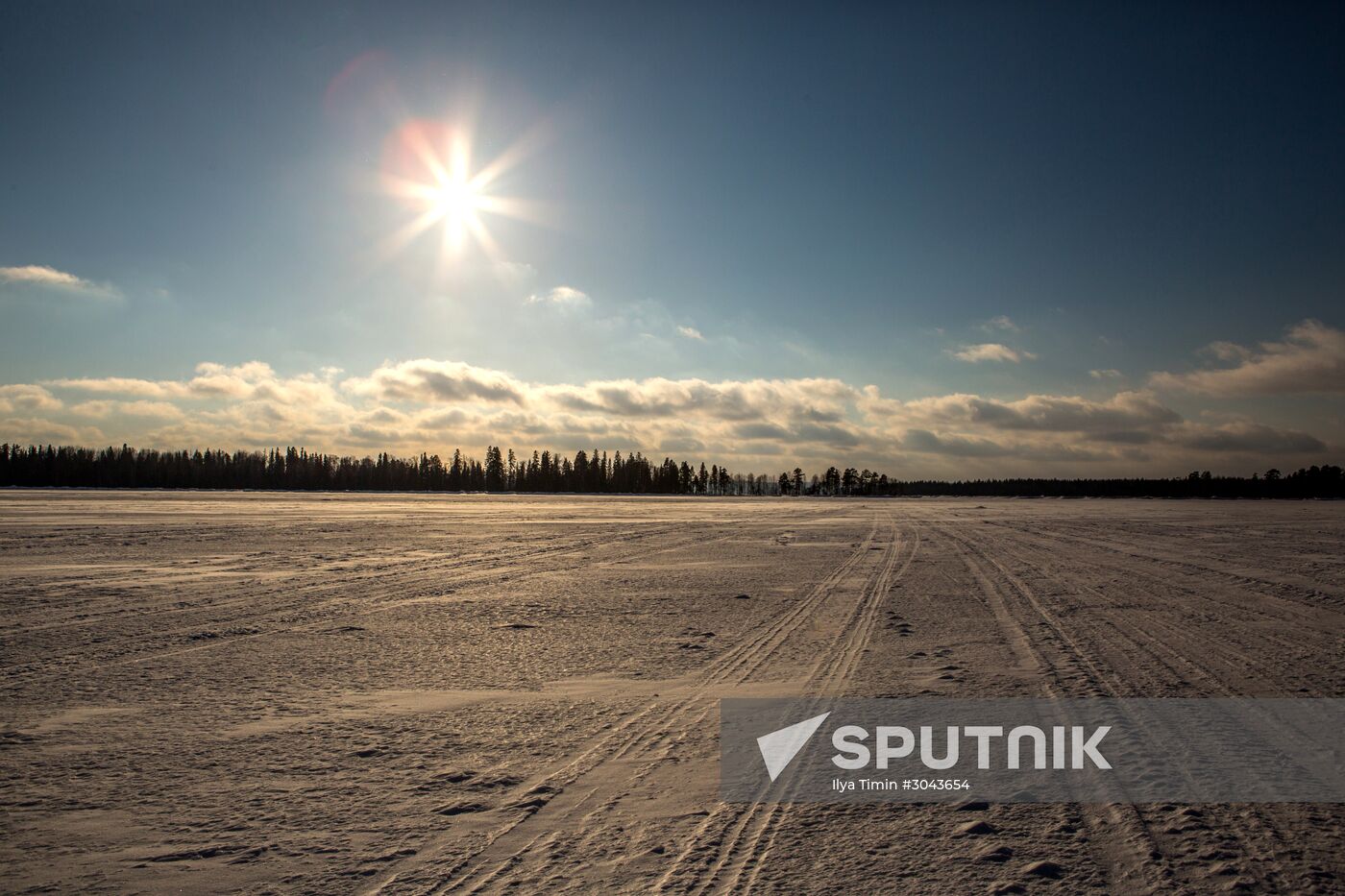 Lake Onega in Karelia