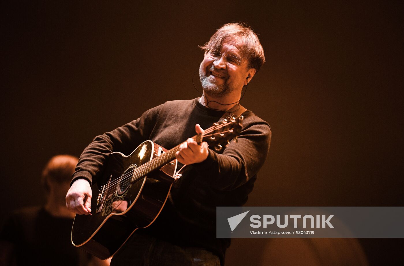 Rock band DDT gives concert in Moscow
