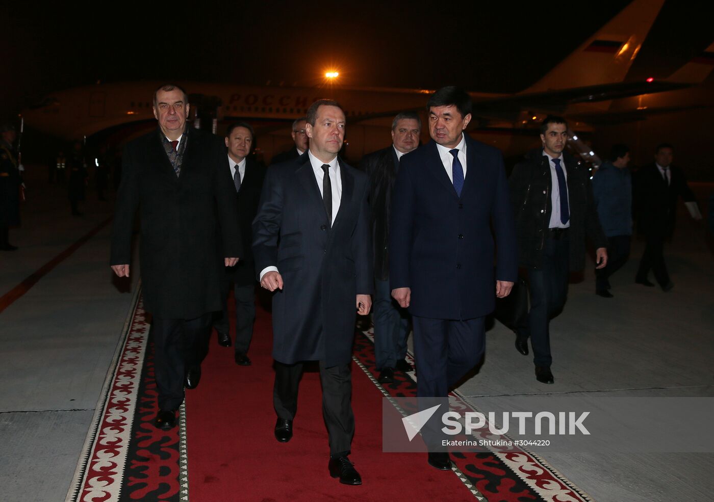 Prime Minister Medvedev's official visit to Kyrgyzstan