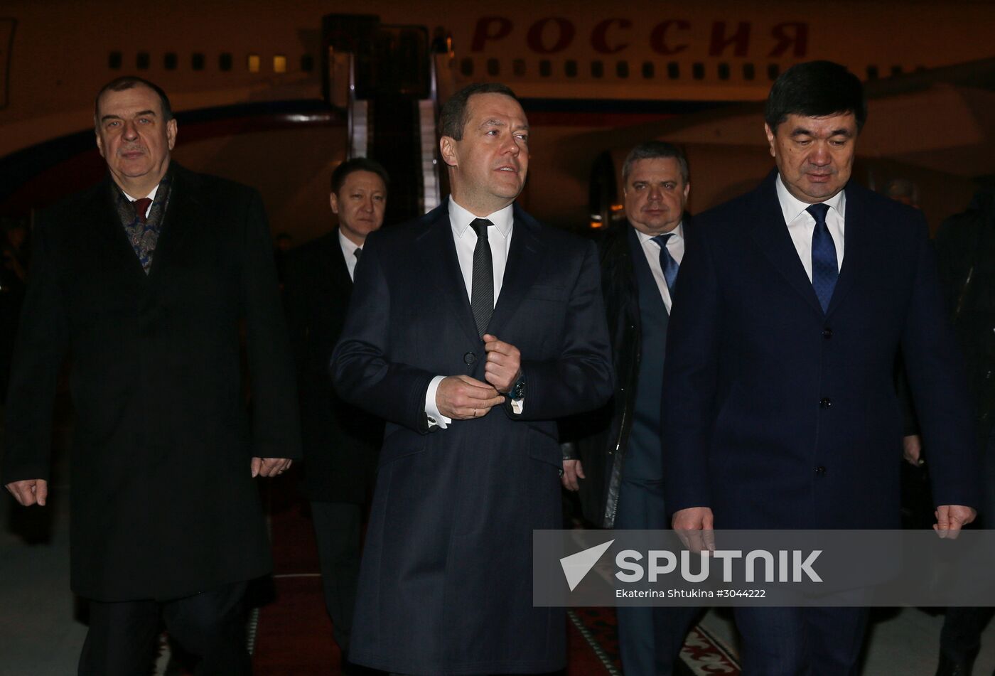 Prime Minister Medvedev's official visit to Kyrgyzstan