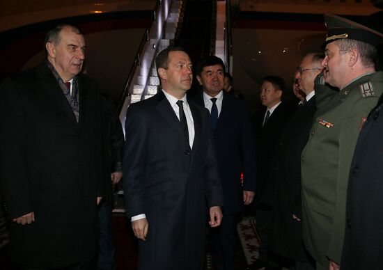 Prime Minister Medvedev's official visit to Kyrgyzstan