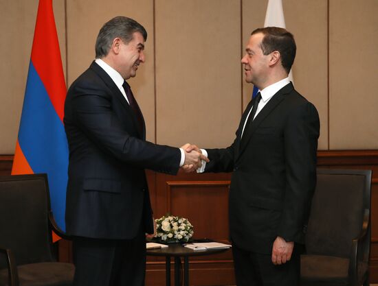 Prime Minister Medvedev's official visit to Kyrgyzstan