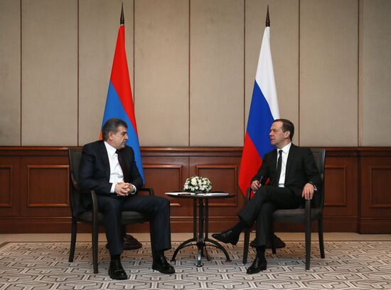 Prime Minister Medvedev's official visit to Kyrgyzstan