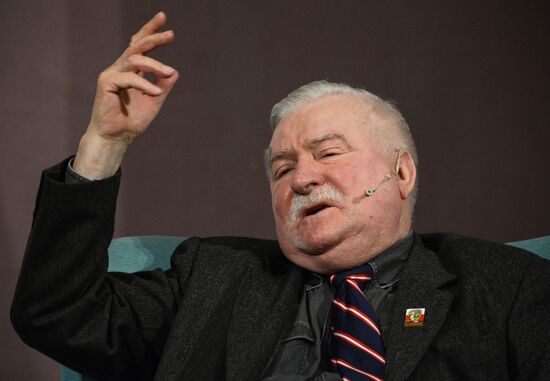 Former President of Poland Lech Wałęsa
