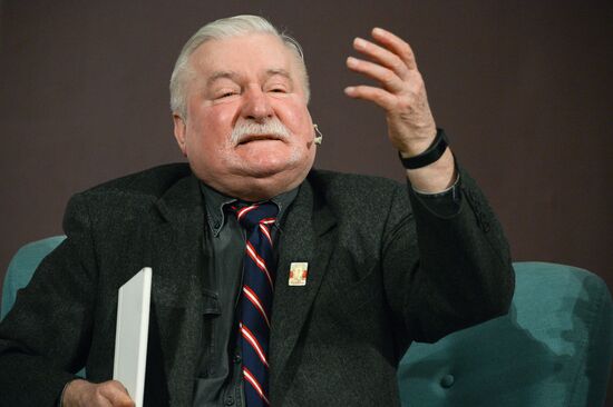 Former President of Poland Lech Wałęsa