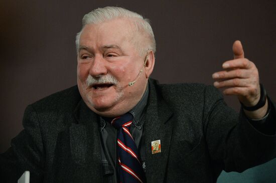 Former President of Poland Lech Wałęsa