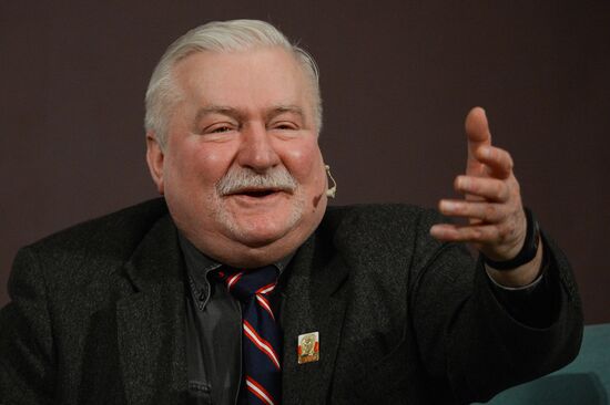 Former President of Poland Lech Wałęsa