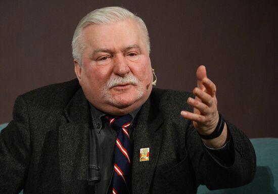 Former President of Poland Lech Wałęsa
