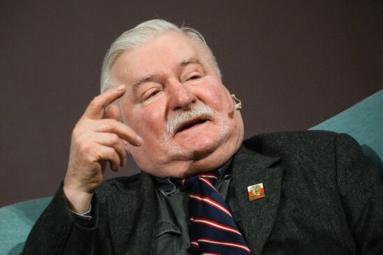 Former President of Poland Lech Wałęsa