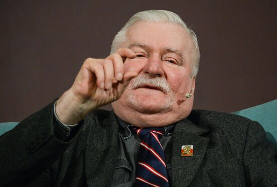 Former President of Poland Lech Wałęsa