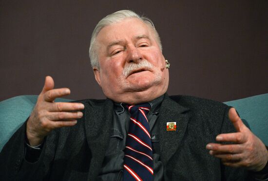 Former President of Poland Lech Wałęsa