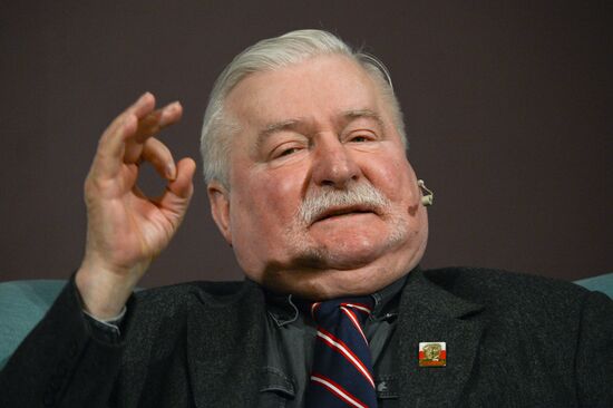 Former President of Poland Lech Wałęsa