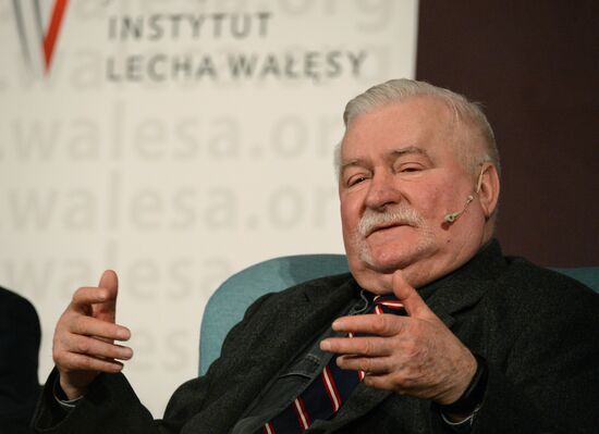 Former President of Poland Lech Wałęsa