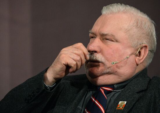 Former President of Poland Lech Wałęsa
