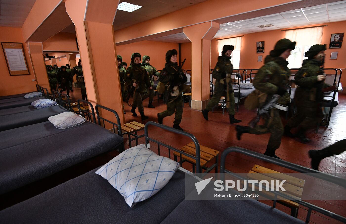 Makeup for Camouflage beauty contest