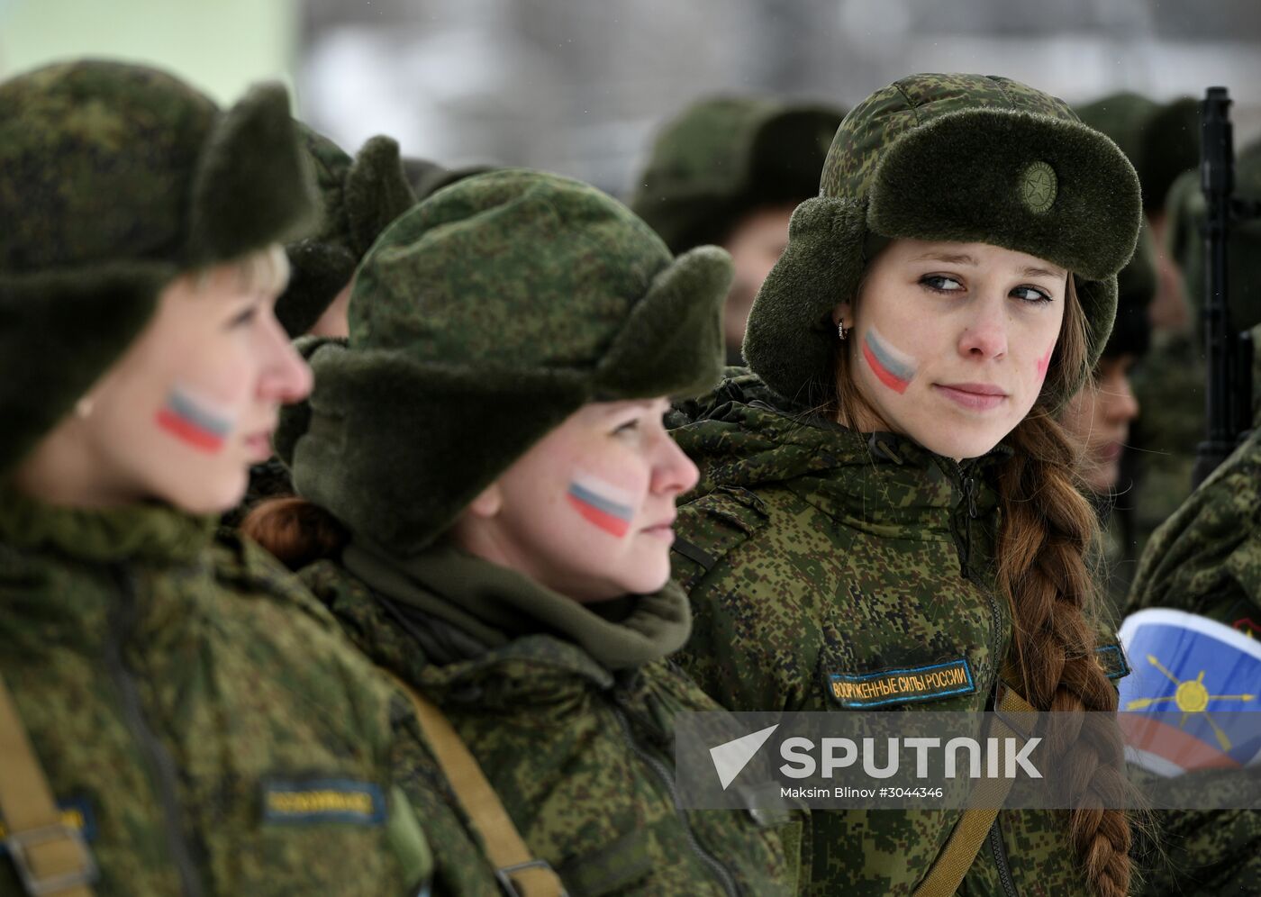 "Make-up under Camouflage" beauty contest