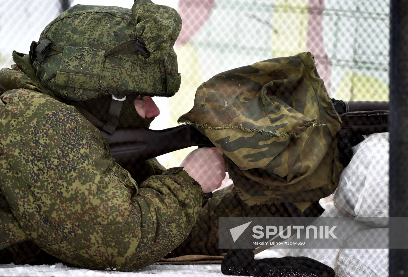Makeup for Camouflage beauty contest