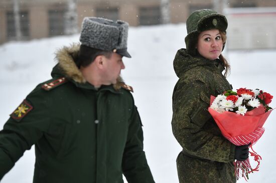 Makeup for Camouflage beauty contest