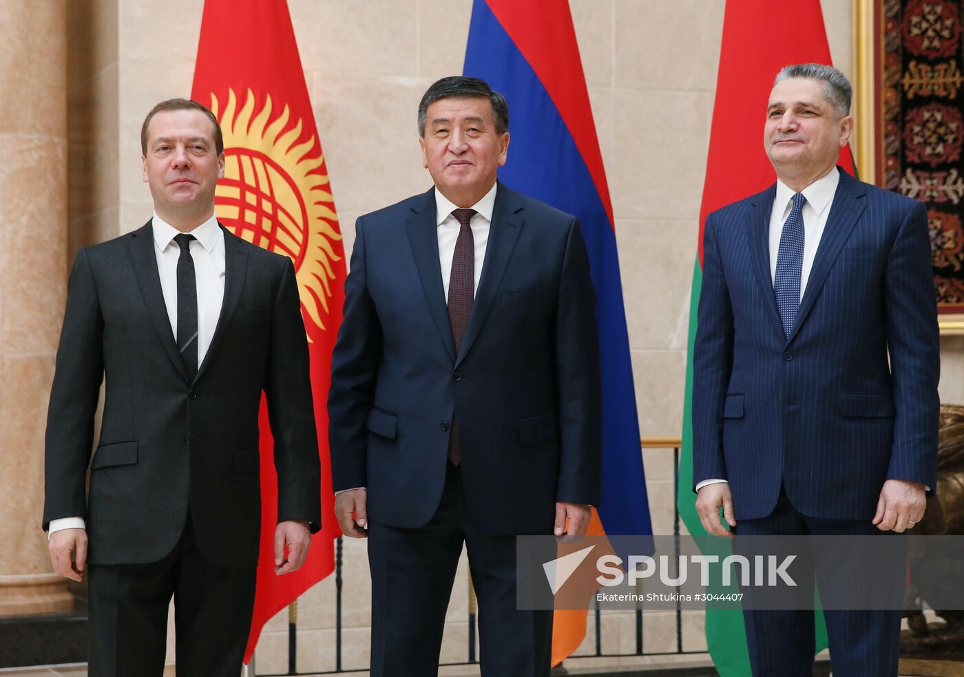 Russian Prime Minister Dmitry Medvedev pays an official visit to Kyrgyzstan