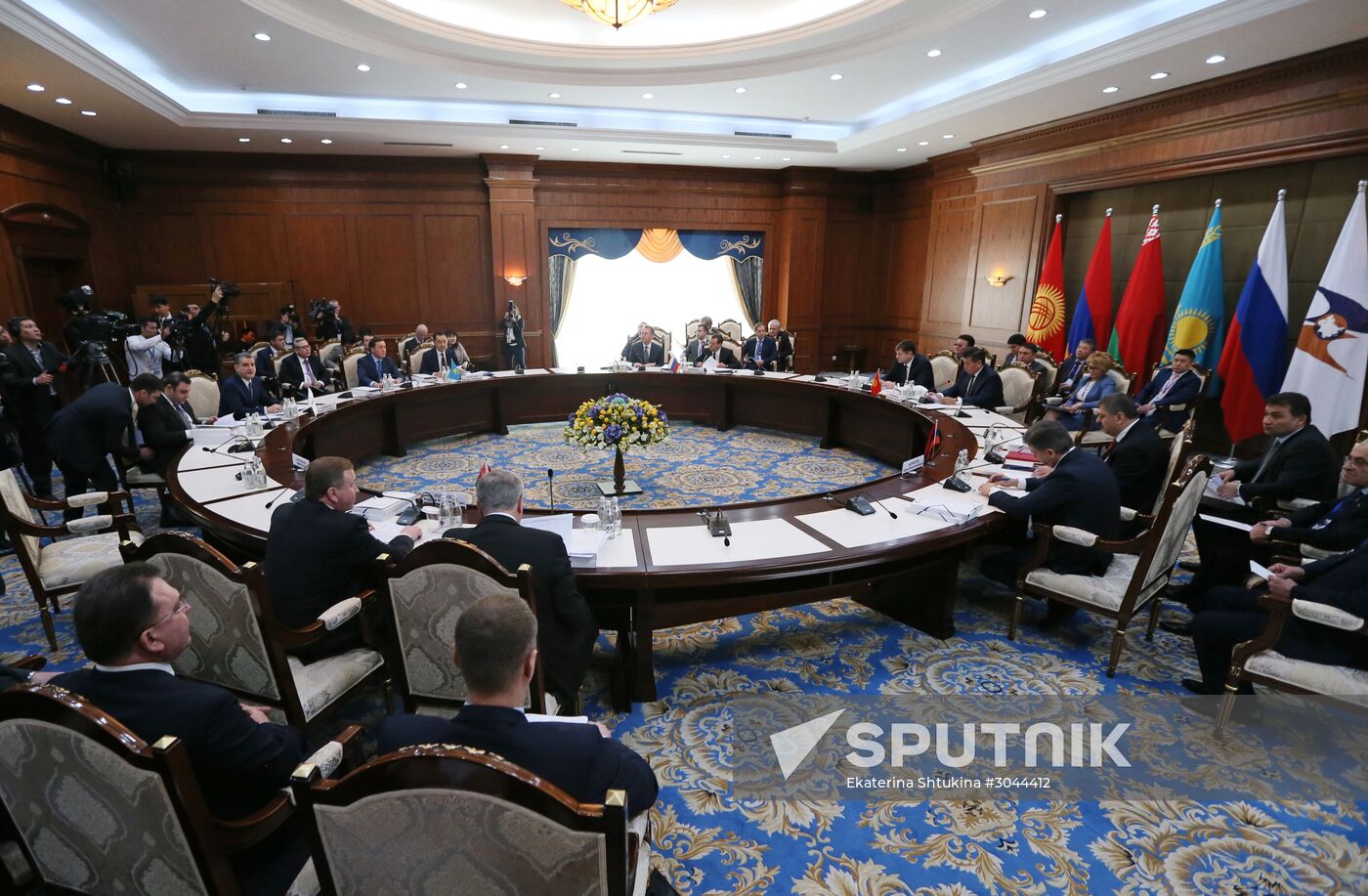 Russian Prime Minister Dmitry Medvedev pays an official visit to Kyrgyzstan