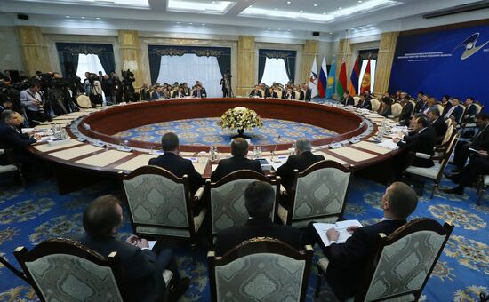 Russian Prime Minister Dmitry Medvedev pays an official visit to Kyrgyzstan