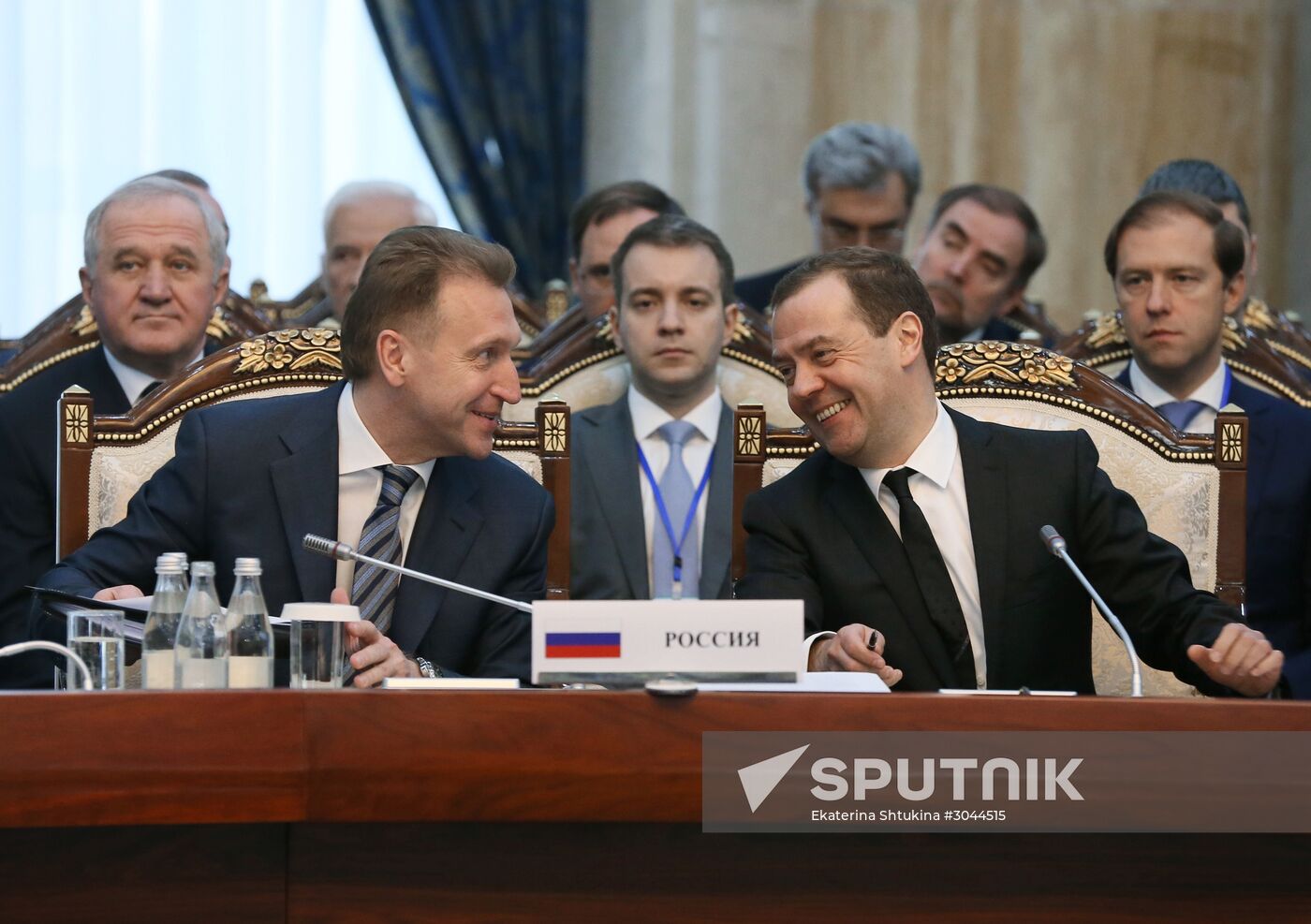 Russian Prime Minister Dmitry Medvedev pays an official visit to Kyrgyzstan