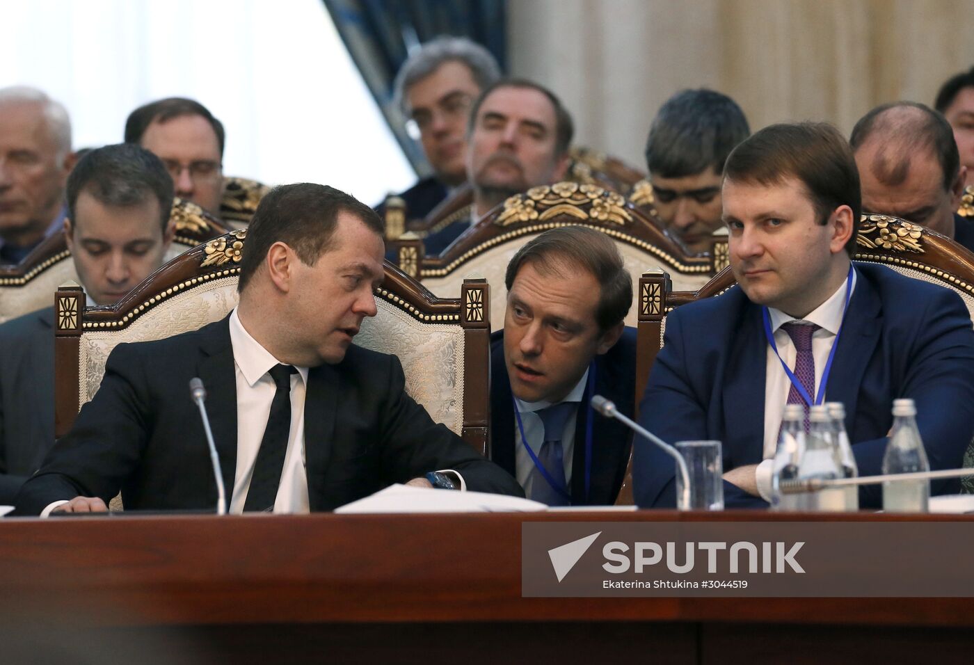 Russian Prime Minister Dmitry Medvedev pays an official visit to Kyrgyzstan