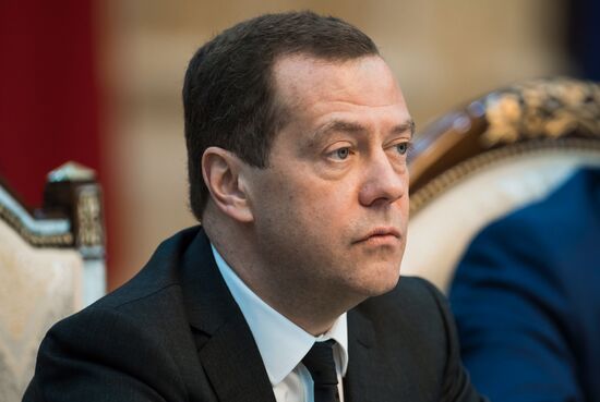 Prime Minister Medvedev's official visit to Kyrgyzstan