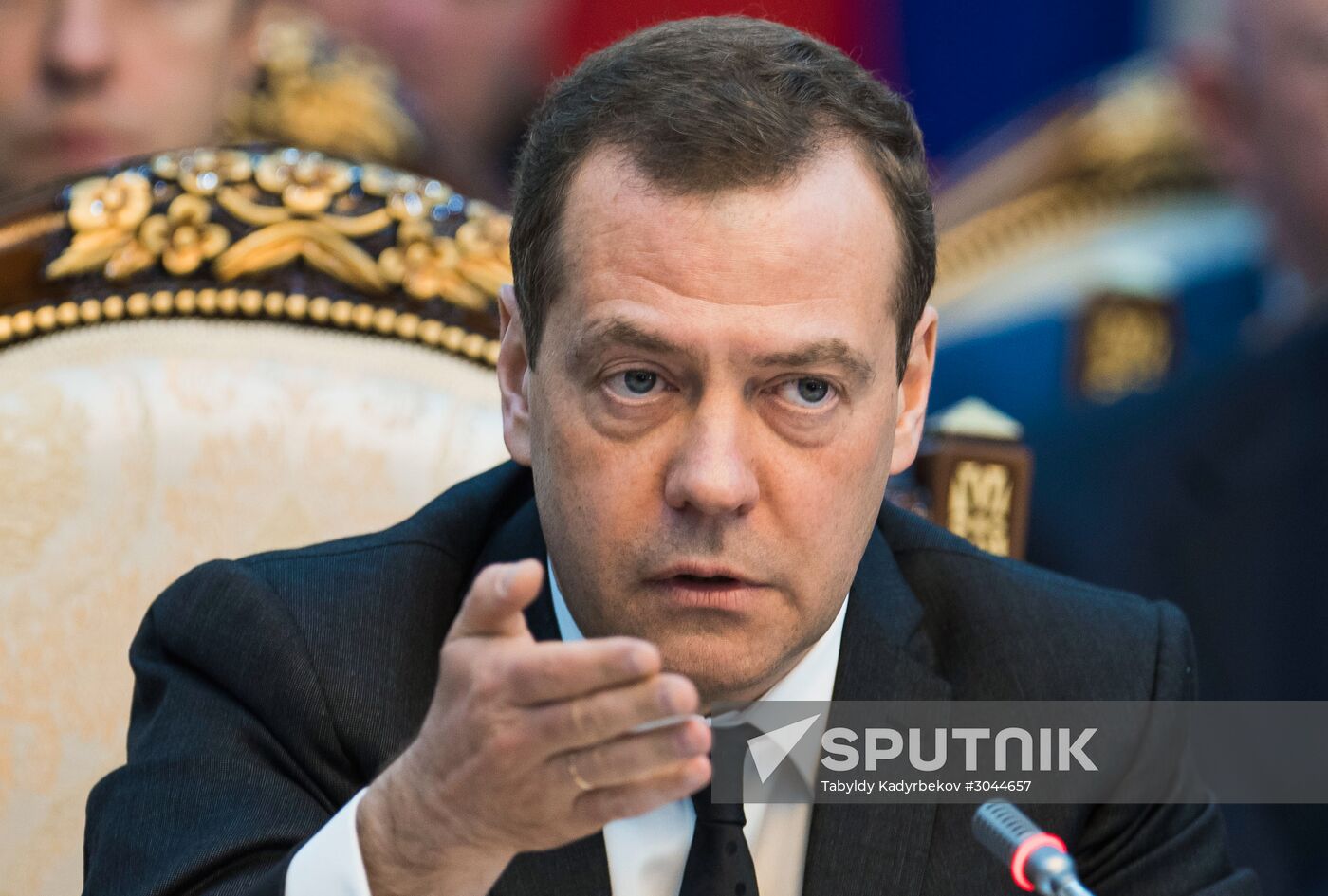 Prime Minister Medvedev's official visit to Kyrgyzstan