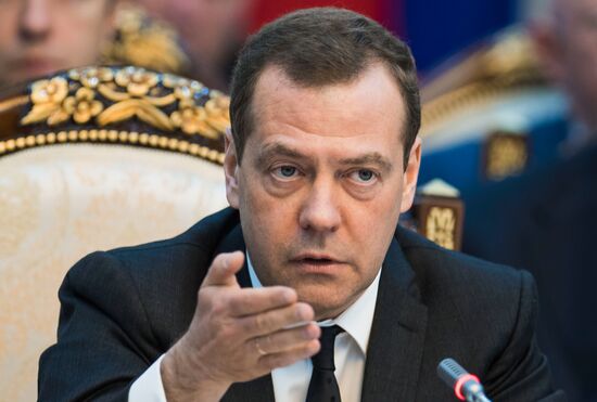 Prime Minister Medvedev's official visit to Kyrgyzstan